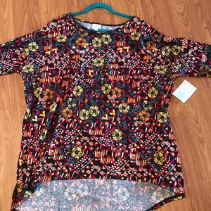 NWT LuLaRoe Irma Top Size 2XL